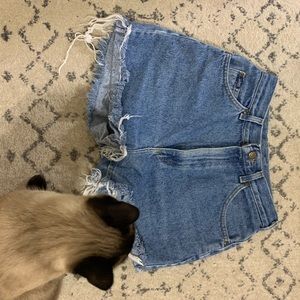 Vintage Lee jean shorts